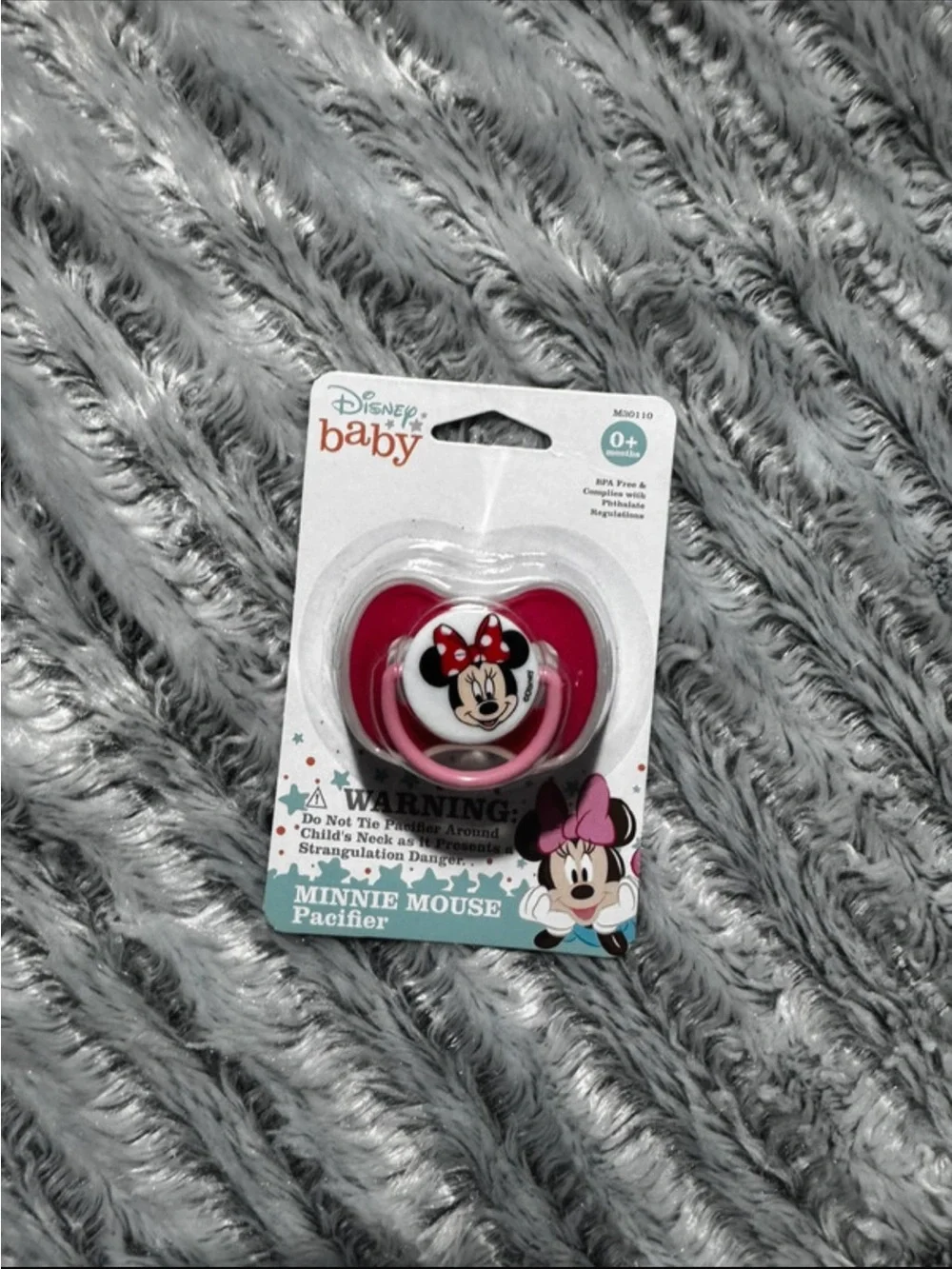 Pink Silicone Pacifier (4) and bottles (4)